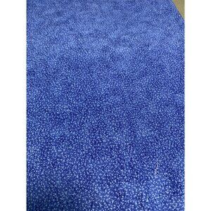 Blue Patterned Cotton Fabric 42" Wide 1/2 Yard Sewing Quilting DIY Projects USA